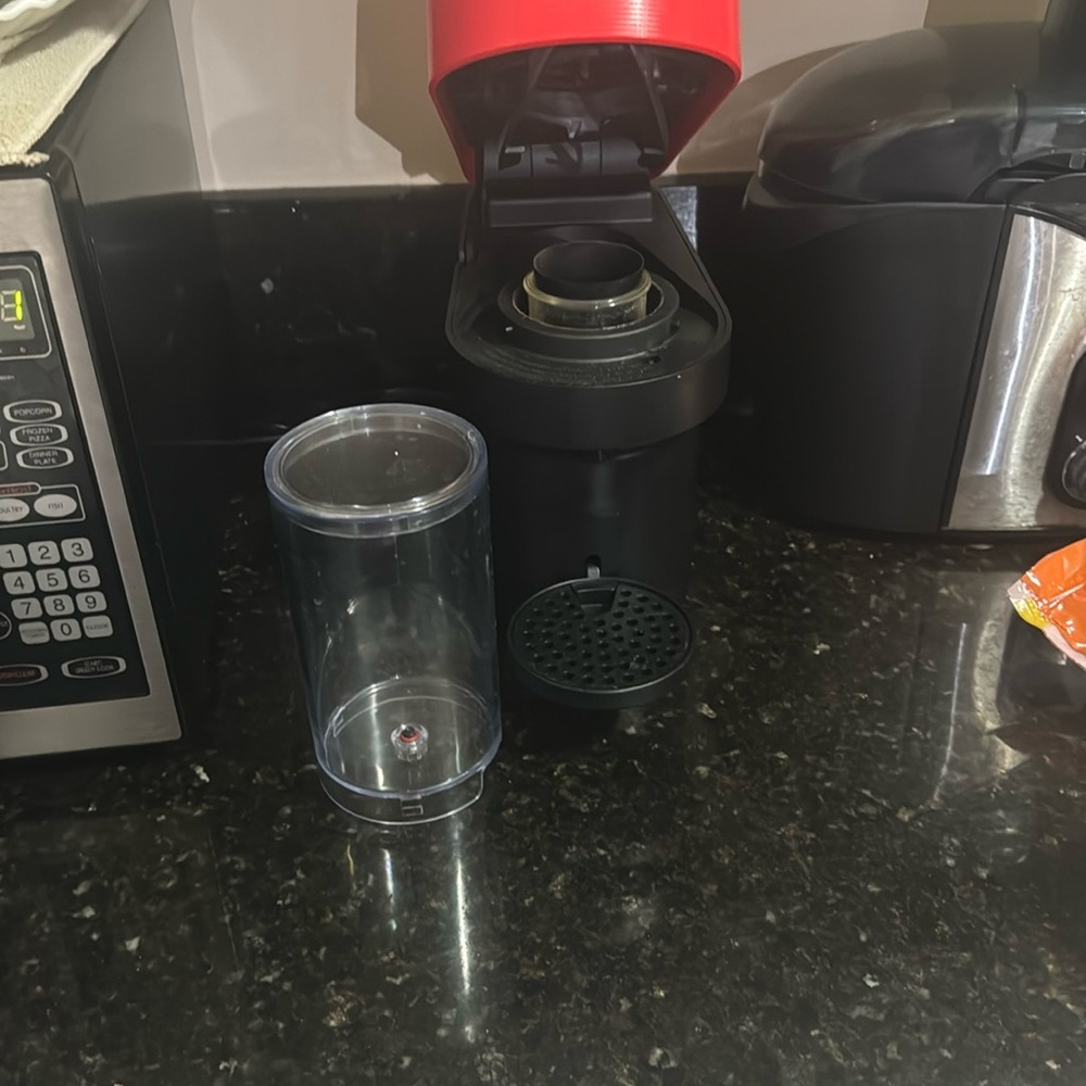 Nespresso Red Coffee Machine - Picture 3 of 3